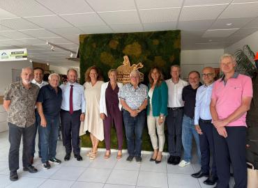 Réunion de travail à la Fédération des Chasseurs de la Haute-Savoie